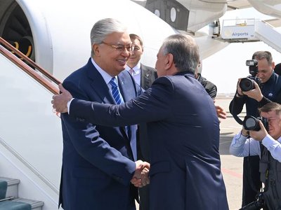 Президент жұмыс сапарымен Өзбекстанға барды