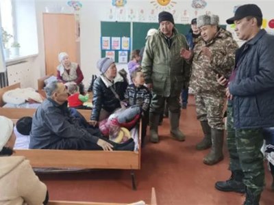 Құлсары қаласынан 12 мыңнан астам адам эвакуацияланды