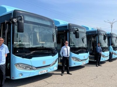 Таразда 31 жаңа автобус пайдалануға берілді