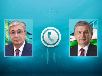 Мемлекет басшысы Өзбекстан Президенті Шавкат Мирзиёевпен телефон арқылы сөйлесті