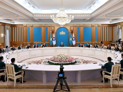 Астанада Қазақстан халқы Ассамблеясы ХХХІІІ сессиясының отырысы өтіп жатыр