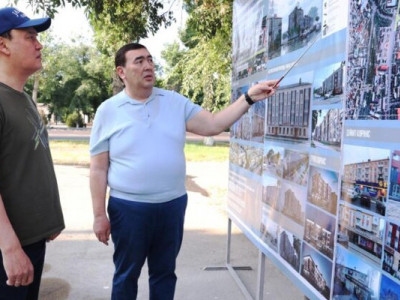 Облыс әкімі Тараздағы құрылыс нысандарын тексерді