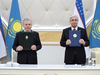 Қазақстан мен Өзбекстан арасында 15 құжатқа қол қойылды