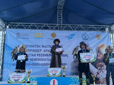 Құсбегіліктен Қазақстан чемпионаты: Астаналық спортшылар жүлделі орынға ие болды