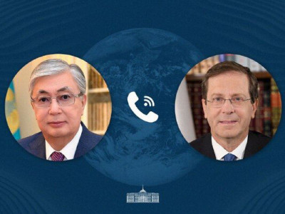 Қасым-Жомарт Тоқаев Израиль Президентімен телефон арқылы сөйлесті