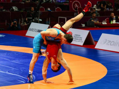 Азия чемпионатында грек-рим күресінен 3 палуанымыз алғашқы белдесуде жеңілді