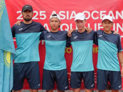 Теннистен Қазақстан жасөспірімдер құрамасы әлем чемпионаты іріктеу кезеңіне қатысады