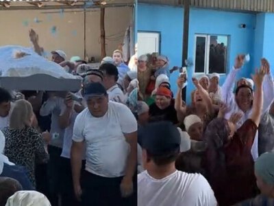 «Ел есінен ауысайын деген екен»: 103 жастағы кейуананы ақтық сапарға ақша шашып шығарып салған (ВИДЕО)