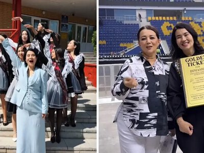 Мектеп директоры Димаштың челленджінде жеңіске жетіп, Лондонға жолдама алды