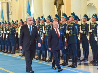 Қасым-Жомарт Тоқаев Ақордада Иордания Королін қарсы алды