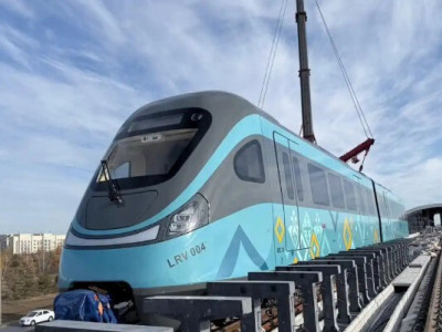 Астанада LRT-ның төртінші құрамы қойылды