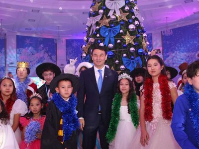 Алматыда жаңа жылдық Президент шыршасы өтті