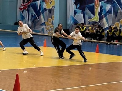 Өскеменде жаңажылдық корпоративтің орнына спорттық сайыс өтті