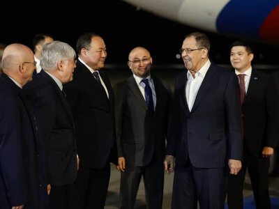 Қазақстанға Ресей сыртқы істер министрі Сергей Лавров келді