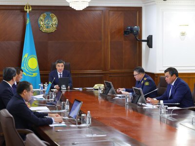 Бектенов нөсер қаупіне байланысты эвакуация пункттерін дайындауды тапсырды