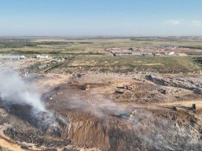 Астанада қоқыс полигонындағы өрт үш тәуліктен соң сөндірілді