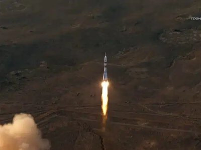 «Союз МС-29» халықаралық экипажы Байқоңырдан ғарышқа аттанды