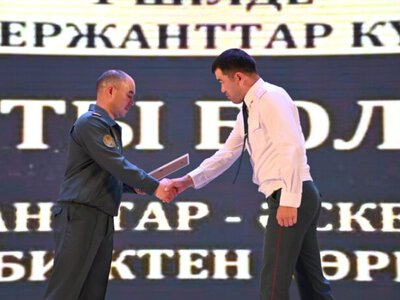 Шымкент гарнизонында сержанттарға құрмет көрсетілді