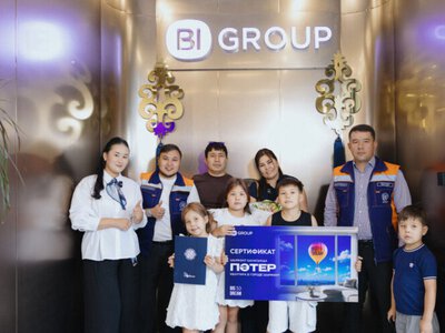 Түркістандағы көпбалалы ана BI Group-тан пәтер ұтып алды