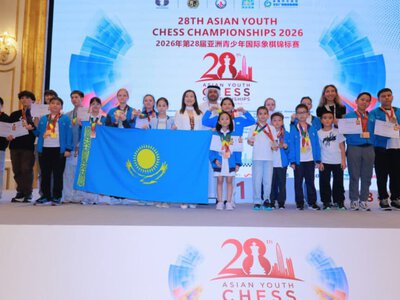 Қазақстандық жас шахматшылар Азия чемпионатында 13 медаль жеңіп алды