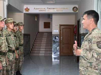 Тәртіпті сақтау – әрбір сарбаздың борышы