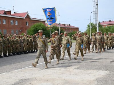 Шымкент гарнизонының сарбаздары «Сарбаз Олимпиадасында» жүлделі ІІ орын иеленді