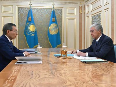 Президент ОСК төрағасымен Құрылтай сайлауына дайындық барысын талқылады