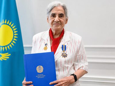 Асле Осман «Барыс» орденімен марапатталды