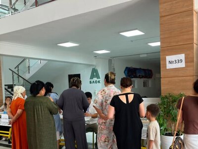 Шымкент: Құрылтай сайлауына орай автобус керуені ұйымдастырылды