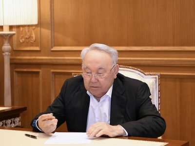Нұрсұлтан Назарбаев құрылтай сайлауында өз үйінен дауыс берді