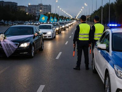 Жетісуда той кортежіне қатысушылар жазаланды