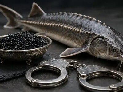 Ақтауда 200 келіден астам бекіре балығын заңсыз тасымалдағандар ұсталды
