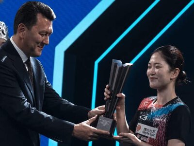 Ерлан Қарин үстел теннисінен Президент кубогының жеңімпаздарын марапаттады