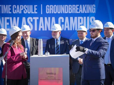 Астанада британдық Coventry University жаңа кампусының құрылысы басталды