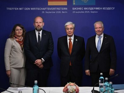Тоқаев Германияда транскаспий халықаралық көлік бағытын дамыту мүмкіндігін талқылады