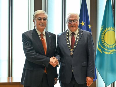 Тоқаев Германия президентіне «Алтын Қыран» орденін табыстады