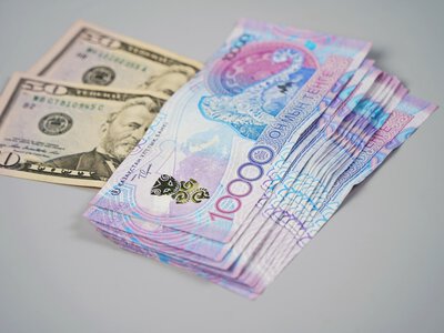 Доллар ұсынысы көп болған: қыркүйек айында теңге 4,6 пайызға нығайды
