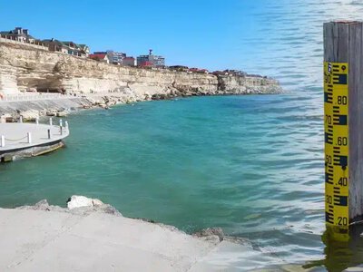 Каспий теңізіндегі су 48 жылдағы ең төменгі деңгейге жетті