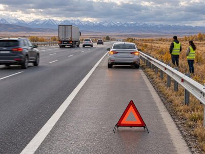Автомагистральда жол жиегіне тоқтауға бола ма – қауіпсіздік ережелері