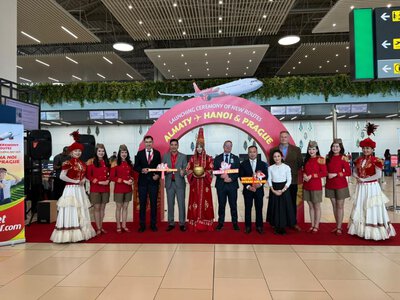 VietJet Air Ханой – Алматы – Прага жаңа әуе бағытын ашты