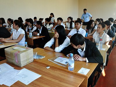Шымкентте ҰБТ басталды