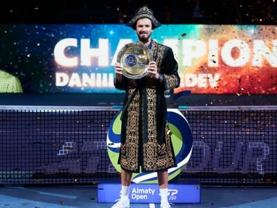 Даниил Медведев Almaty Open турнирінің жеңімпазы атанды