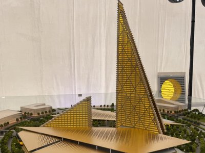 Алматы өңіріндегі ең биік ғимарат: Alatau City-де Iconic Complex құрылысы басталды